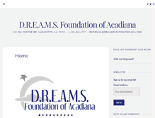 Tablet Screenshot of dreamsfoundationaca.org